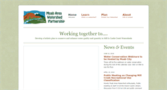 Desktop Screenshot of moabwatersheds.org